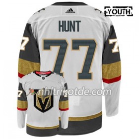 Vegas Golden Knights Trikot BRAD HUNT 77 Adidas Weiß Authentic - Kinder
